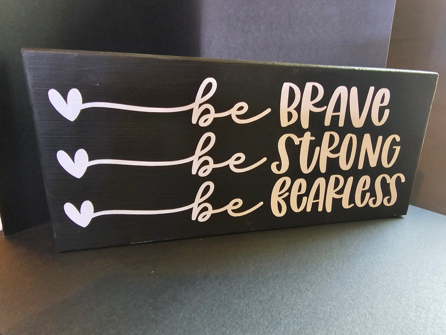 Wood Inspirational Sign