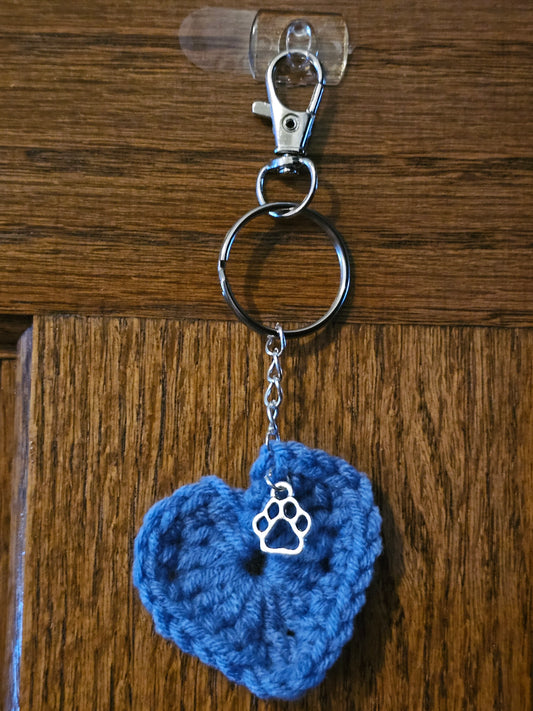 Heart keychain